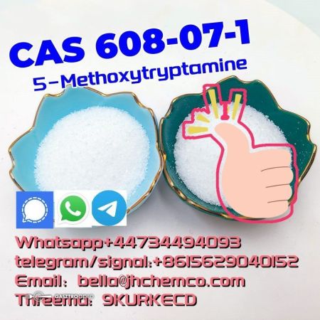 5-Methoxytryptamine CAS 608-07-1 Whatsapp+44734494093 Good Price And Fast Delivery