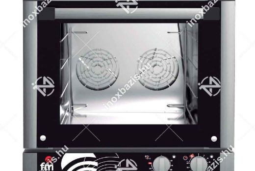 Eladó ÚJ - ipari FM Elektromos légkeveréses sütő 4 tálcás (43×34 cm) RX304
