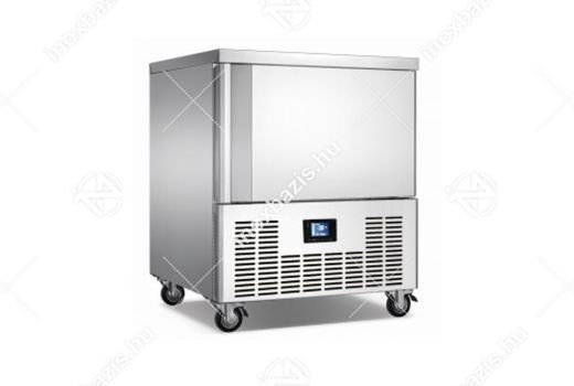 ELADÓ ÚJ Ipari Sokkoló hűtő fagyasztó 5 tálcás GN1/1 és 600×400 EVCO HACCP digitális vezérlő...