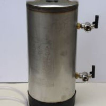12 literes manuális vízlágyító gyantával feltöltve 3/4″-es csapokkal