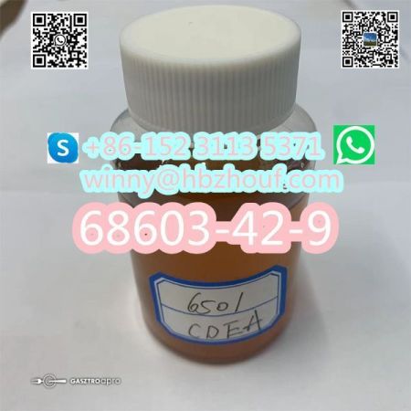 Manufacturer Price Cosmetic Raw Material Coconut Fatty Acid Diethanolamide Cocamide Cas 68603-42-9