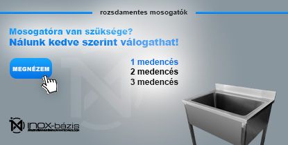 MOSOGATÁSTECHNIKA / MOSOGATÓMEDENCE - 1 medencés